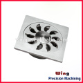 zinc floor drain with polishing